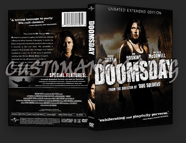 Doomsday dvd cover