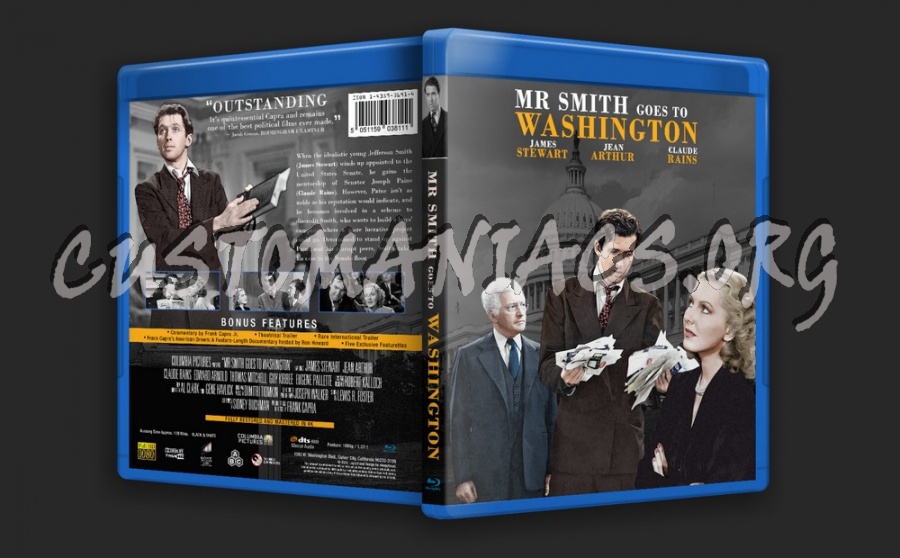 Mr Smith goes to Washington blu-ray cover