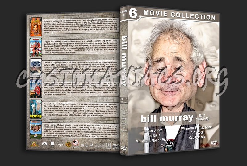 Bill Murray Filmography - Set 1 (1978-1980) dvd cover