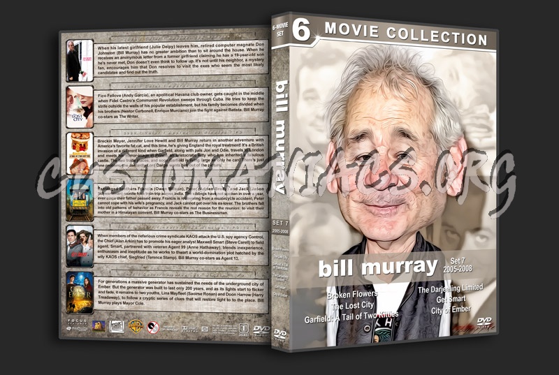 Bill Murray Filmography - Set 7 (2005-2008) dvd cover