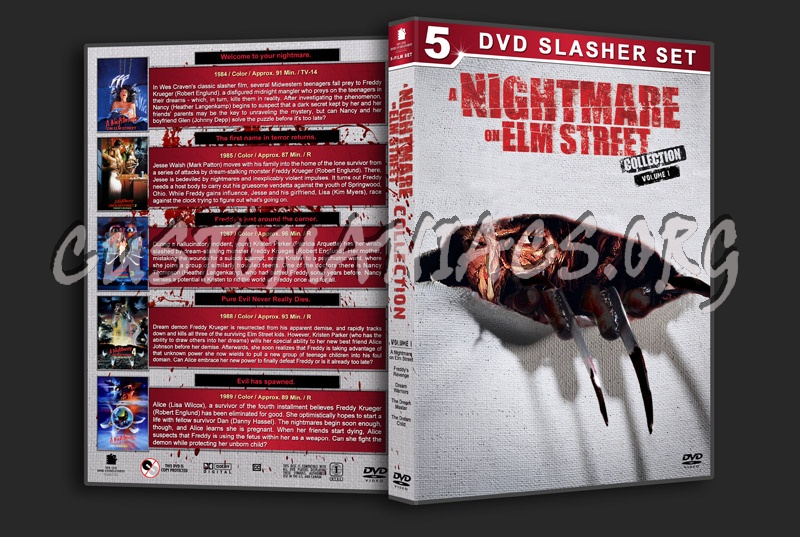 A Nightmare on Elm Street Collection - Volume I dvd cover