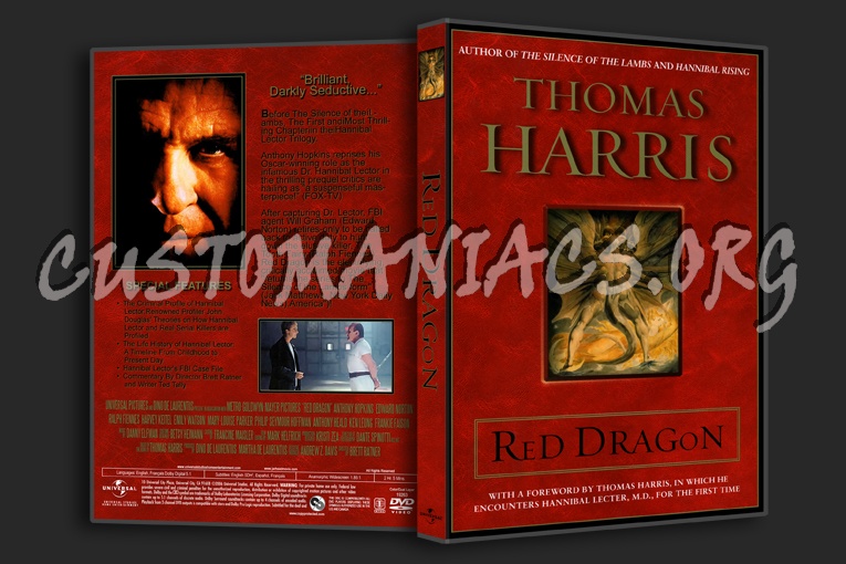 Red Dragon dvd cover