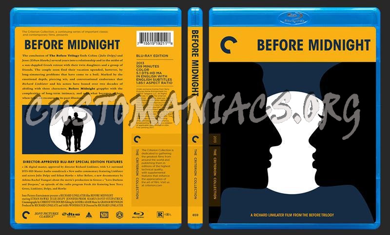 859 - Before Midnight blu-ray cover