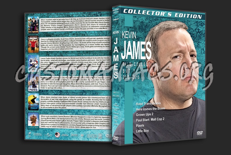 Kevin James Filmography - Set 3 (2012-2015) dvd cover