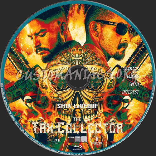 The Tax Collector blu-ray label