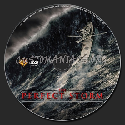 The Perfect Storm dvd label