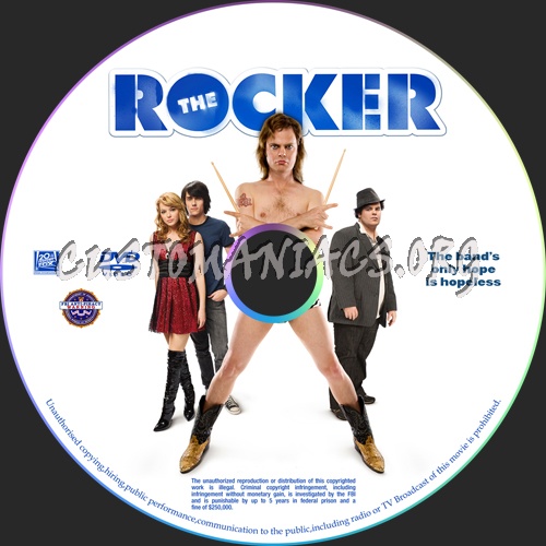The Rocker dvd label