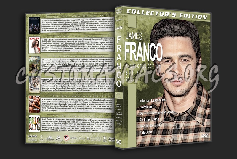 James Franco Filmography - Collection 8 (2013) dvd cover