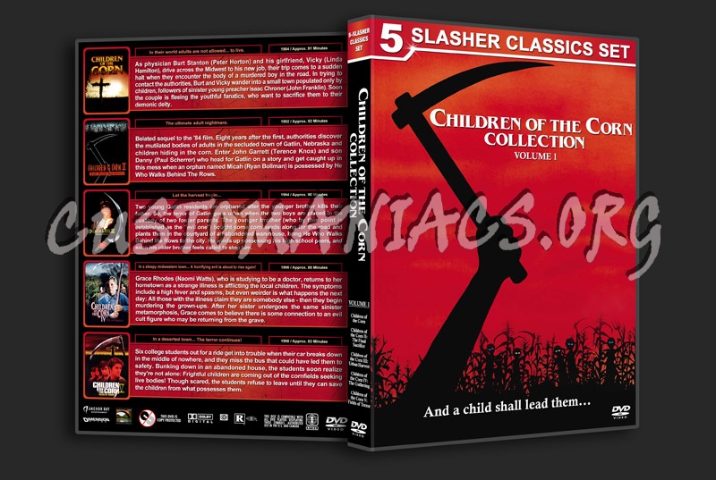 Children of the Corn Collection - Volume 1 dvd cover