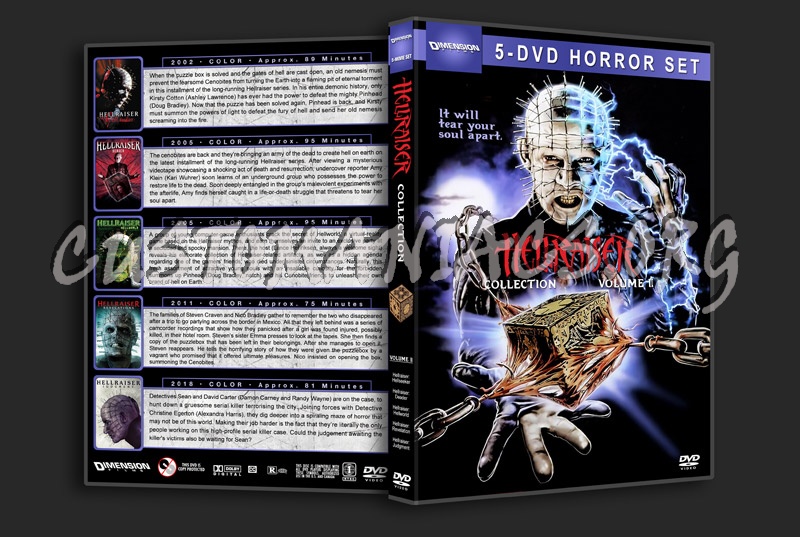 Hellraiser Collection - Volume II dvd cover