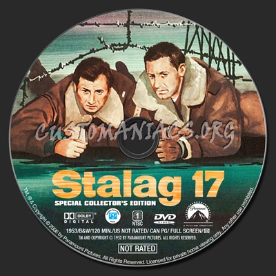 Stalag 17 dvd label