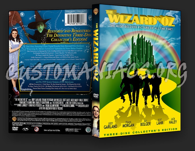 The Wizard of OZ (3 Disc SE) dvd cover