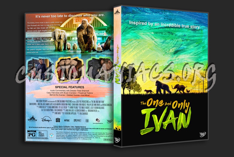 The One and Only Ivan dvd cover DVD Covers Labels by