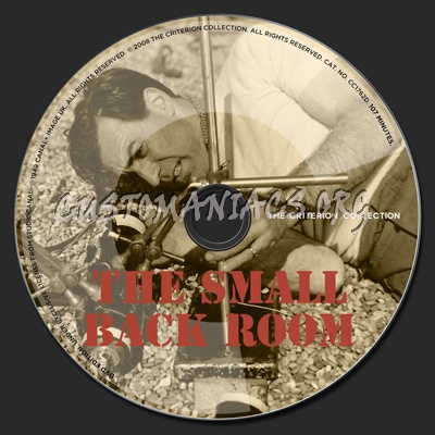 441 - The Small Back Room dvd label