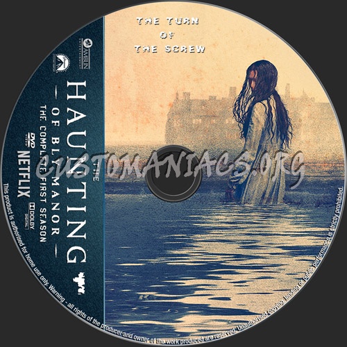 The Haunting Of Bly Manor Season 1 dvd label