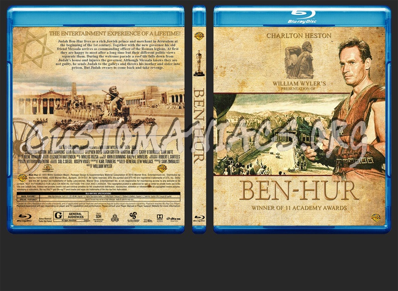 Ben Hur 1959 blu-ray cover