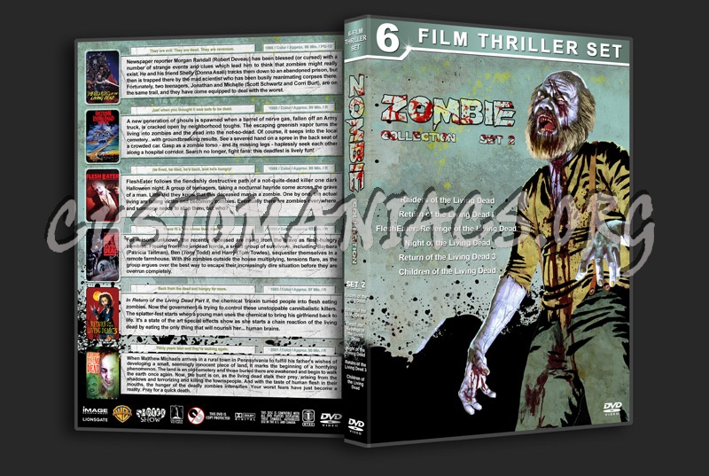 Zombie Collection - Set 2 dvd cover