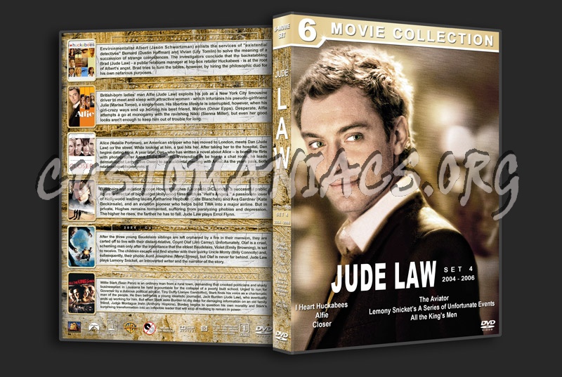 Jude Law Filmography - Set 4 (2004-2006) dvd cover