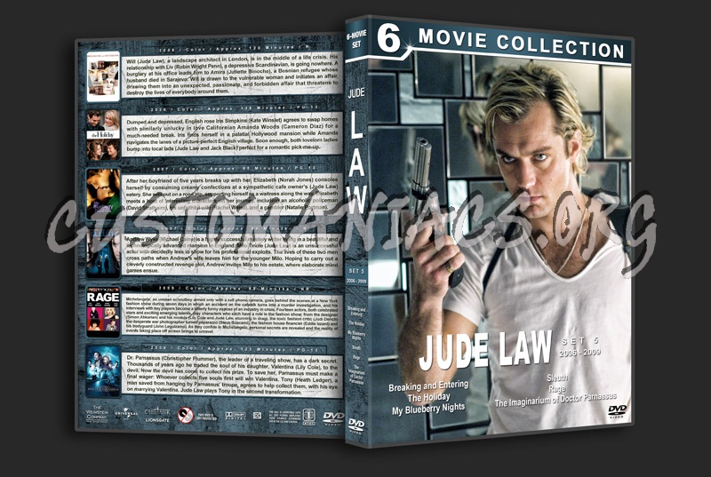 Jude Law Filmography - Set 5 (2006-2009) dvd cover