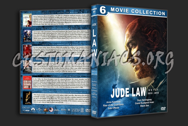 Jude Law Filmography - Set 7 (2012-2014) dvd cover