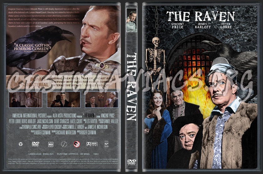 Raven, The dvd cover