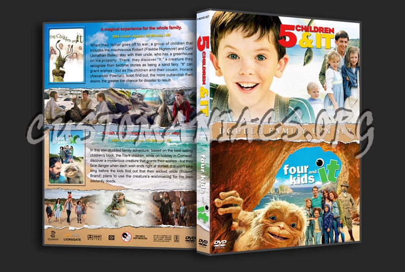 5 Children & It / Four Kids and It Double Feature dvd cover