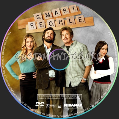 Smart People dvd label