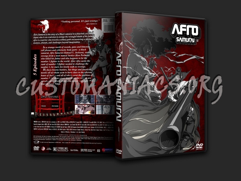 Afro Samurai dvd cover