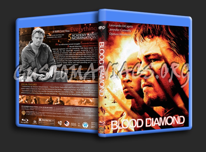 Blood Diamond blu-ray cover