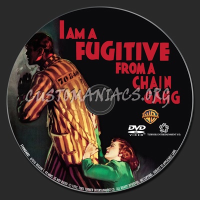 I Am a Fugitive from a Chain Gang dvd label