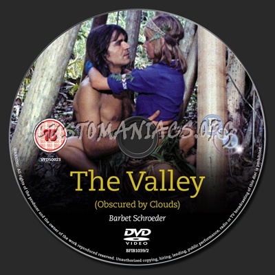 The Valley (Obscured by Clouds) dvd label