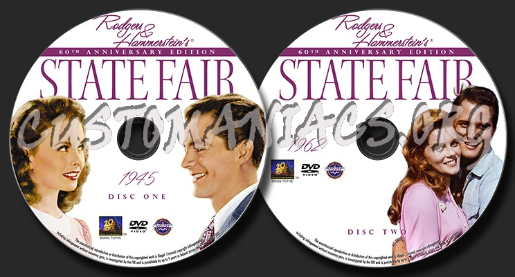 State Fair dvd label