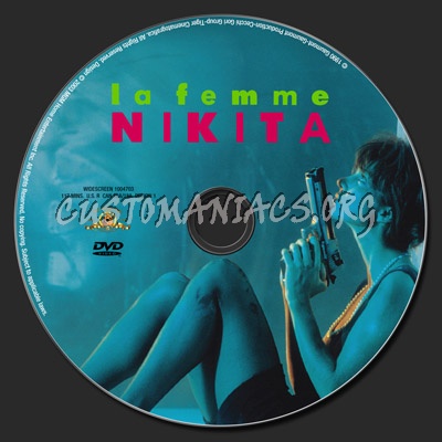 La Femme Nikita dvd label