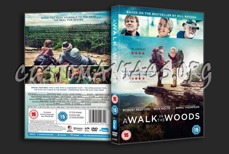 A Walk in the Woods dvd cover