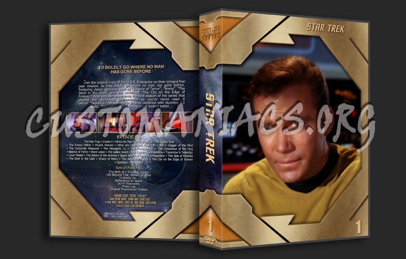 Star Trek "The Orginal Series" dvd cover