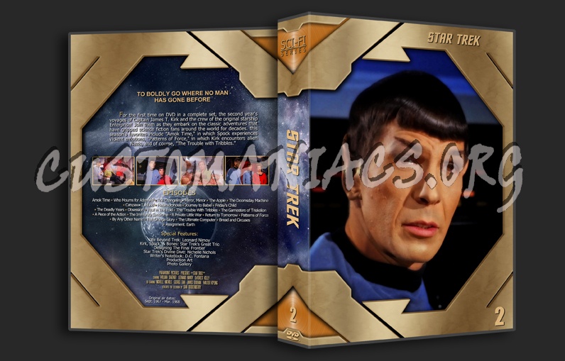 Star Trek "The Orginal Series" dvd cover