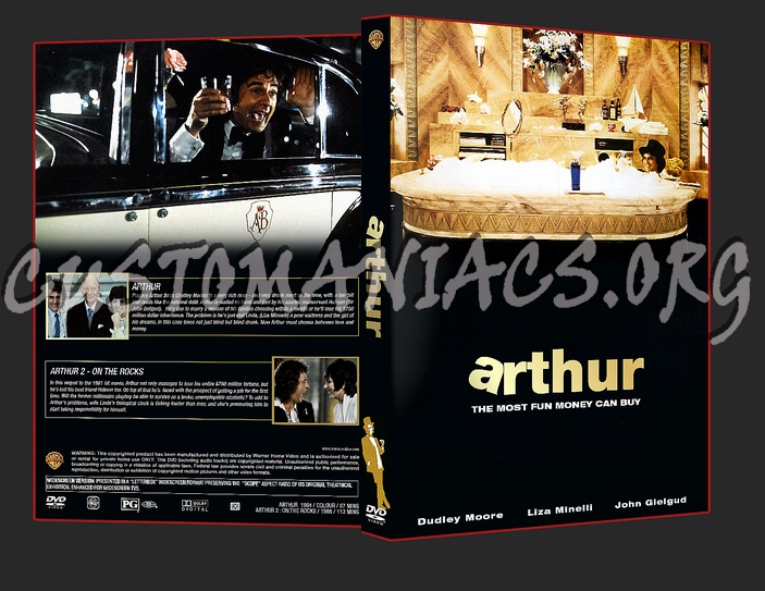 Arthur 1&2 dvd cover