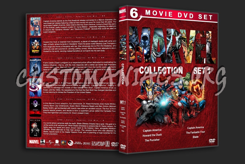 Marvel Collection - Set 1 dvd cover