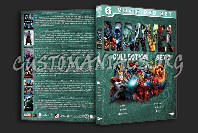 Marvel Collection - Set 2 dvd cover