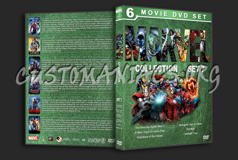 Marvel Collection - Set 7 dvd cover