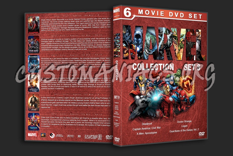 Marvel Collection - Set 8 dvd cover