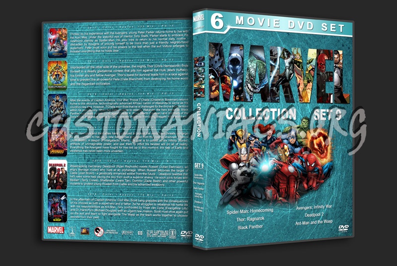 Marvel Collection - Set 9 dvd cover