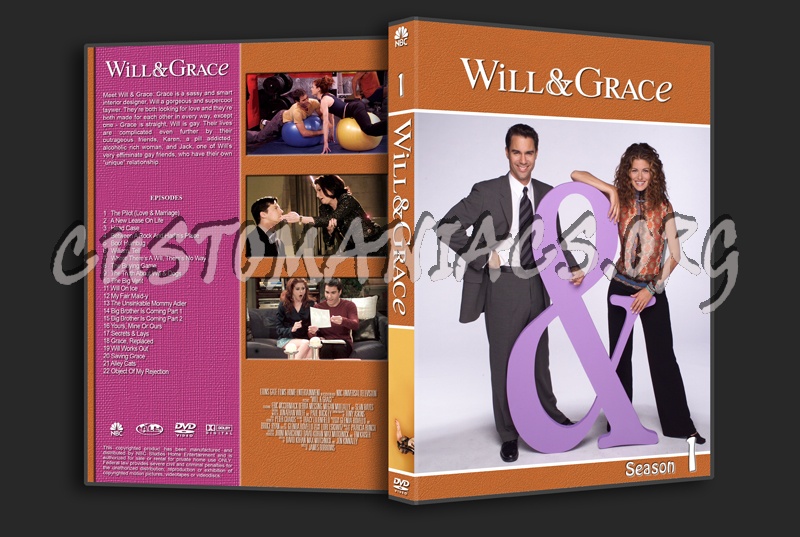 Will & Grace dvd cover