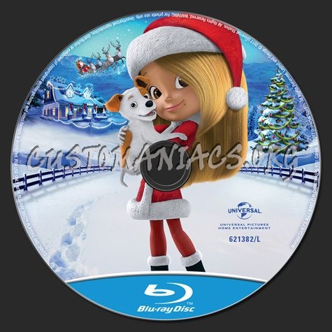 All I Want For Christmas Is You blu-ray label