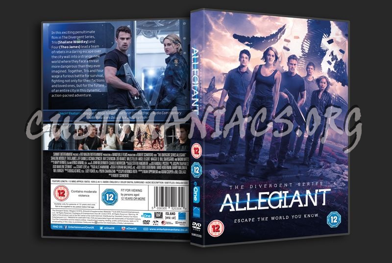 Allegiant dvd cover