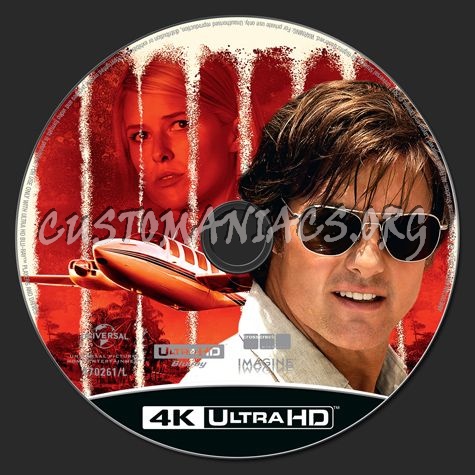 American Made 4K blu-ray label