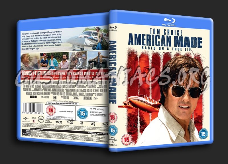 American Made blu-ray cover