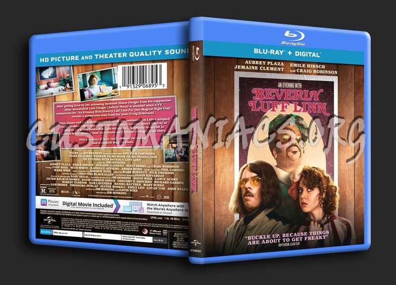 An Evening With Beverly Luff Linn blu-ray cover