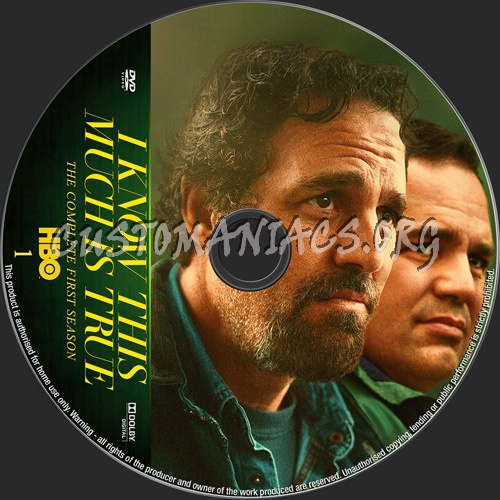 I Know This Much Is True Season 1 dvd label