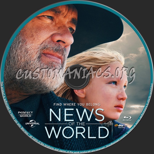 News Of The World blu-ray label